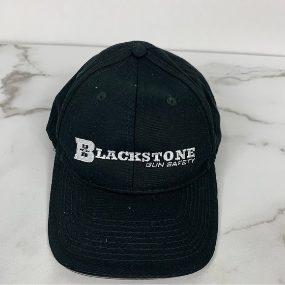 Blackstone Firearm Safety Military Embroidered Black Cap Hat - Picture 1 of 6